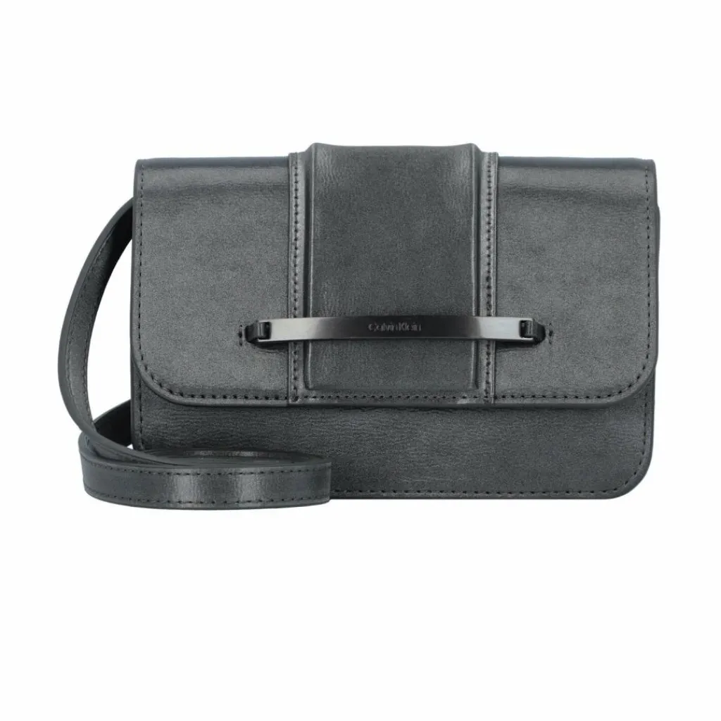 Hot Calvin Klein Bar Umhängetasche 18 cm gunmetal