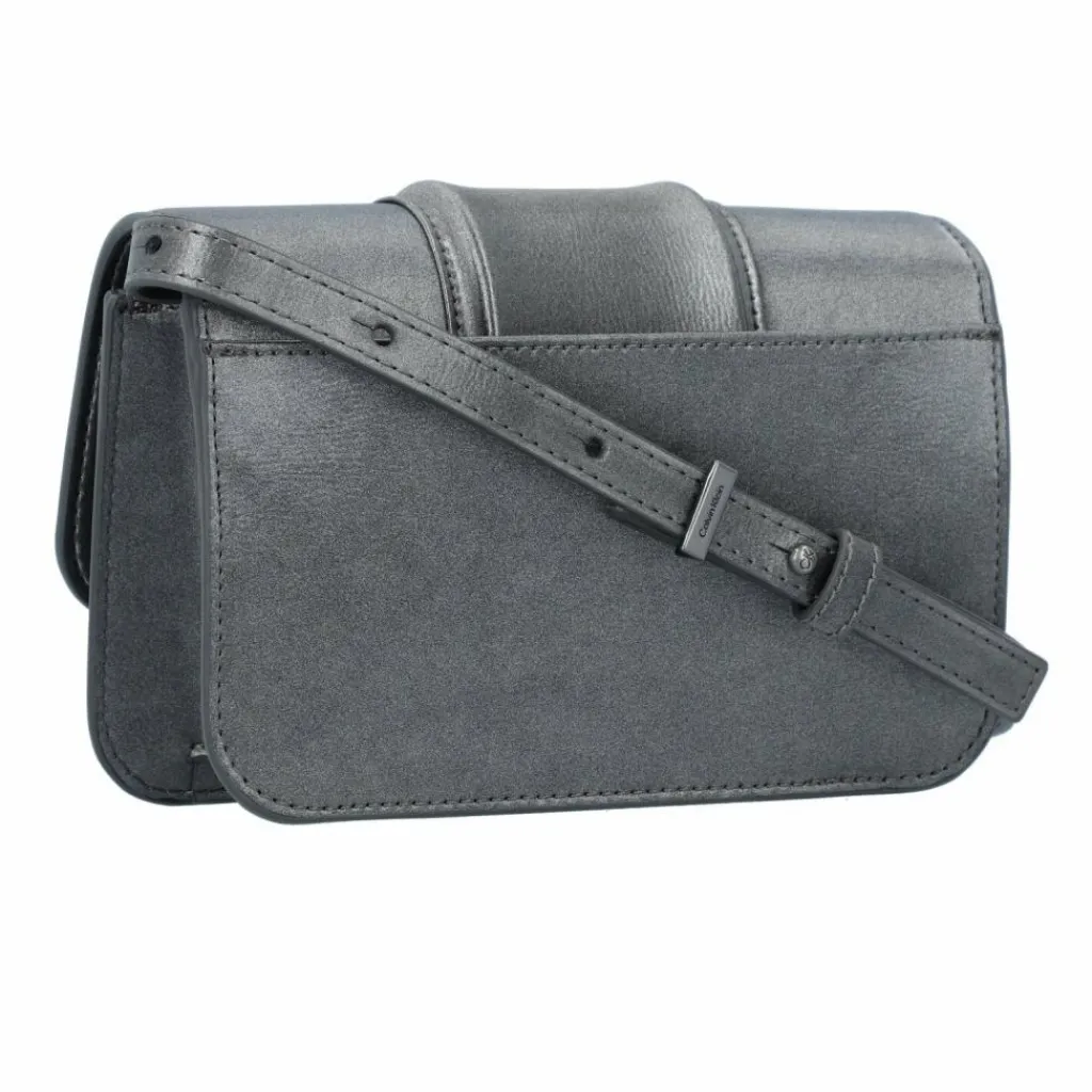 Hot Calvin Klein Bar Umhängetasche 18 cm gunmetal
