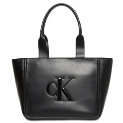 Calvin Klein Shopper|Schultertaschen<Bold Shopper Tasche 39 cm black