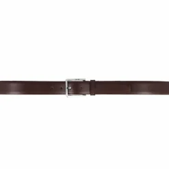 Sale Calvin Klein Bombed Gürtel Leder dark brown