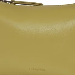New Calvin Klein Brace Schultertasche 22 cm green
