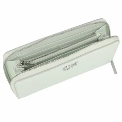 Calvin Klein Damengeldbörsen Querformat<CK Daily Geldbörse RFID Schutz 19 cm milky green