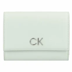 Calvin Klein Damengeldbörsen Querformat<CK Daily Geldbörse RFID Schutz 12.5 cm milky green