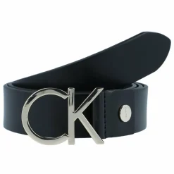 Best Calvin Klein CK Logo Gürtel Leder black/light gold