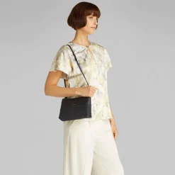 Calvin Klein Henkeltaschen|Schultertaschen<CK Mixmedia Schultertasche 23 cm black