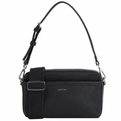 Sale Calvin Klein CK Mixmedia Schultertasche 21.5 cm black