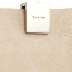 Best Calvin Klein CK Mixmedia Shopper Tasche Leder 43 cm grey