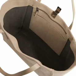 Best Calvin Klein CK Mixmedia Shopper Tasche Leder 43 cm grey