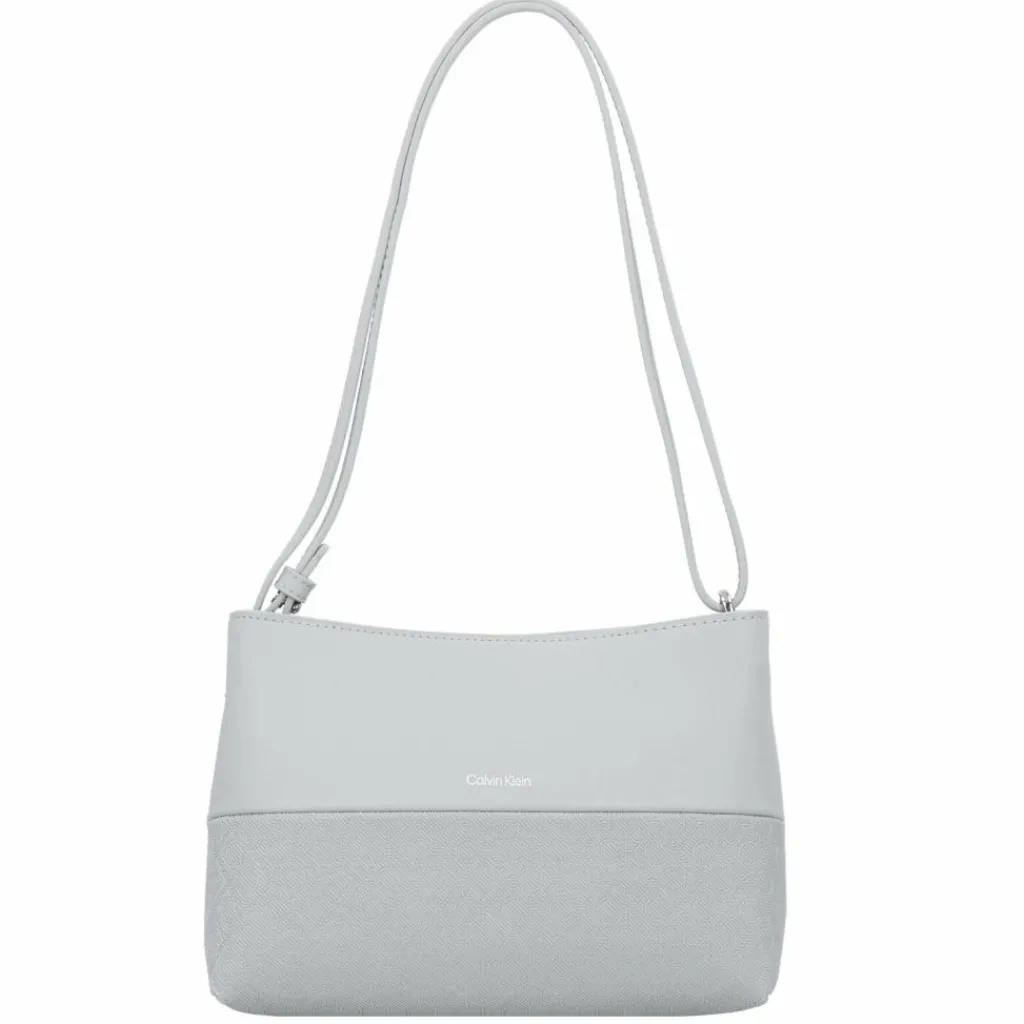 Sale Calvin Klein CK Mixmedia Schultertasche 23 cm grey