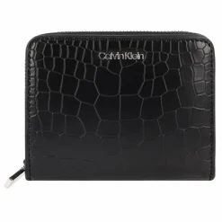 Calvin Klein Damengeldbörsen Querformat<CK Must Geldbörse 12 cm ck black