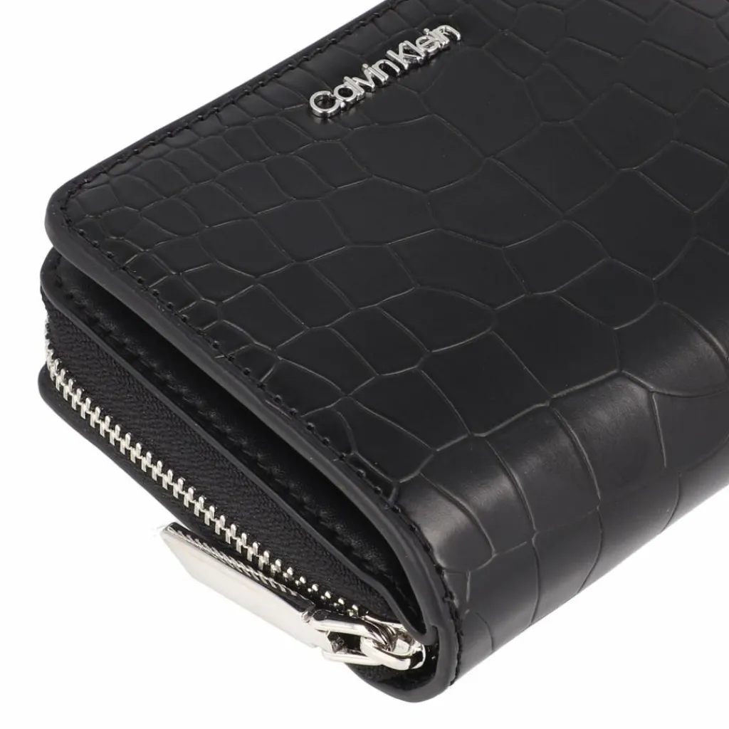 Calvin Klein Damengeldbörsen Querformat<CK Must Geldbörse 12 cm ck black