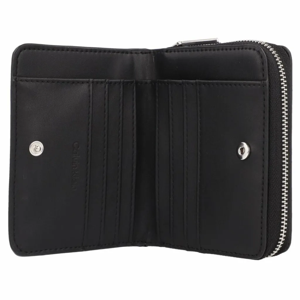 Calvin Klein Damengeldbörsen Querformat<CK Must Geldbörse 12 cm ck black