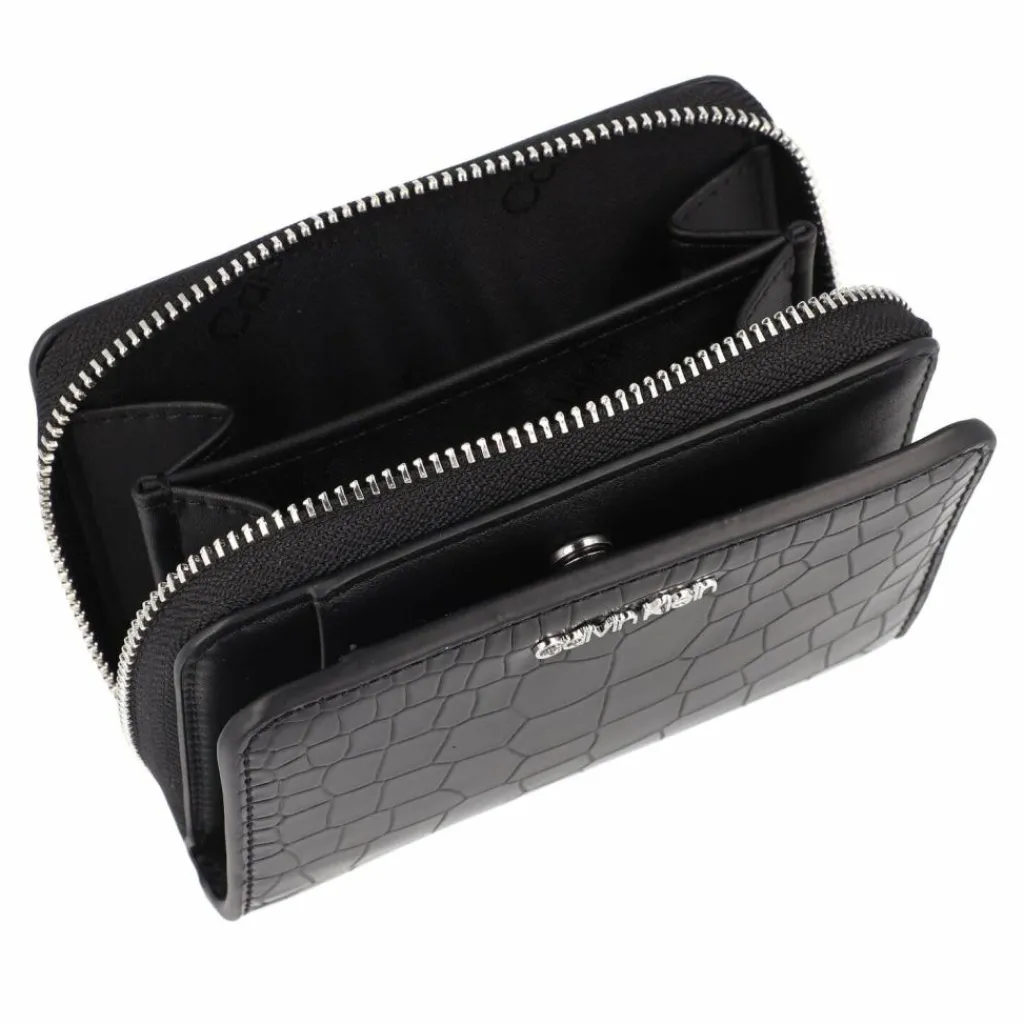 Calvin Klein Damengeldbörsen Querformat<CK Must Geldbörse 12 cm ck black