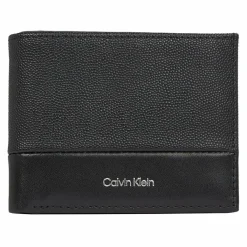 Calvin Klein Damengeldbörsen Querformat<CK Must Geldbörse Leder 11.5 cm black