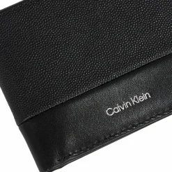 Calvin Klein Damengeldbörsen Querformat<CK Must Geldbörse Leder 11.5 cm black