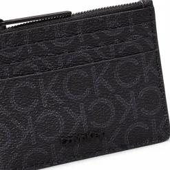 Calvin Klein Visitenkartenetuis<CK Must Kreditkartenetui 10 cm classic mono black