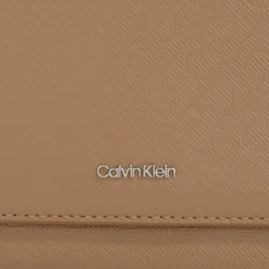 Outlet Calvin Klein CK Must Schultertasche 28 cm beige