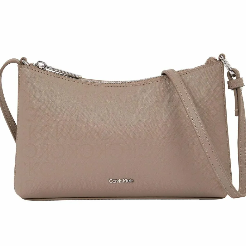 Calvin Klein Henkeltaschen|Schultertaschen<Ck Must Schultertasche 22.5 cm cinder monogram