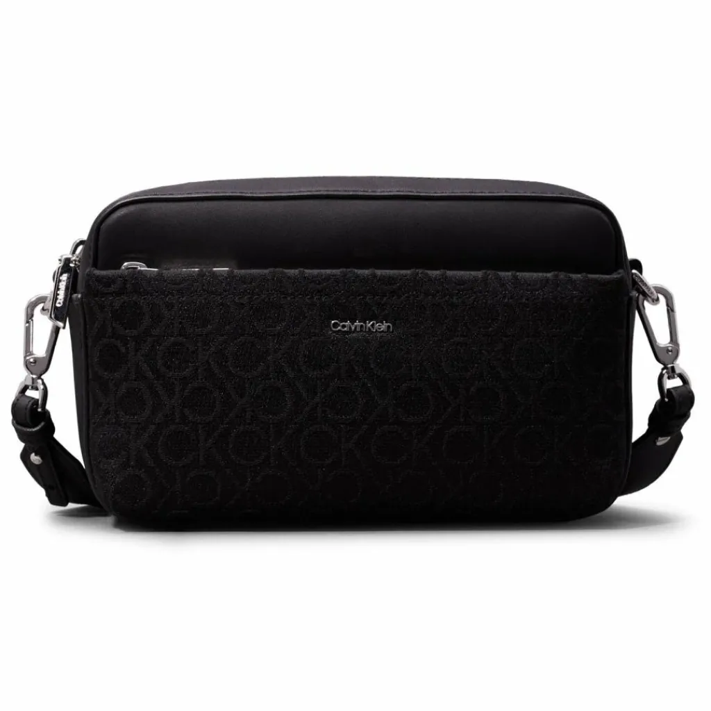 Best Calvin Klein CK Must Schultertasche 21.5 cm ck black mono jacquard