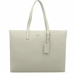 Calvin Klein Henkeltaschen|Schultertaschen<CK Must Schultertasche 39 cm ecru