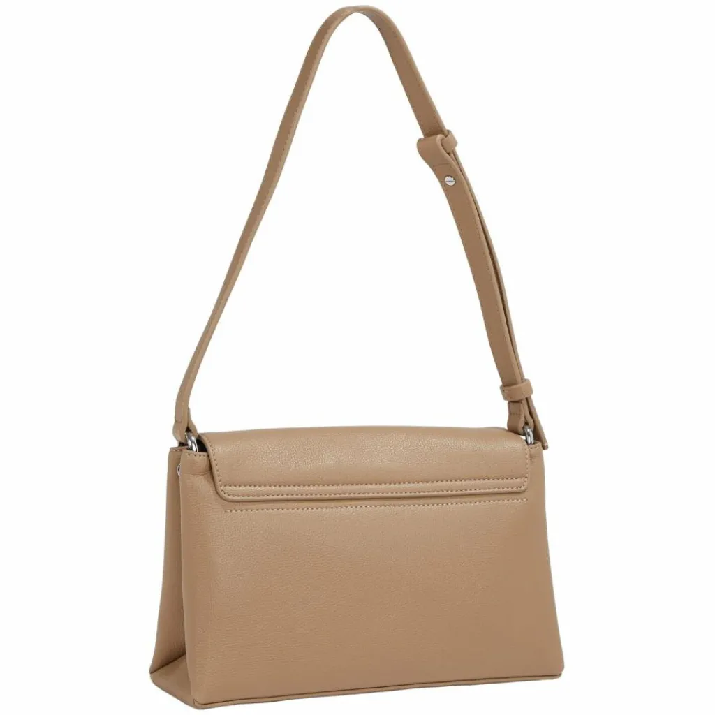 Calvin Klein Henkeltaschen|Schultertaschen<CK Plaque Schultertasche 28 cm amphora