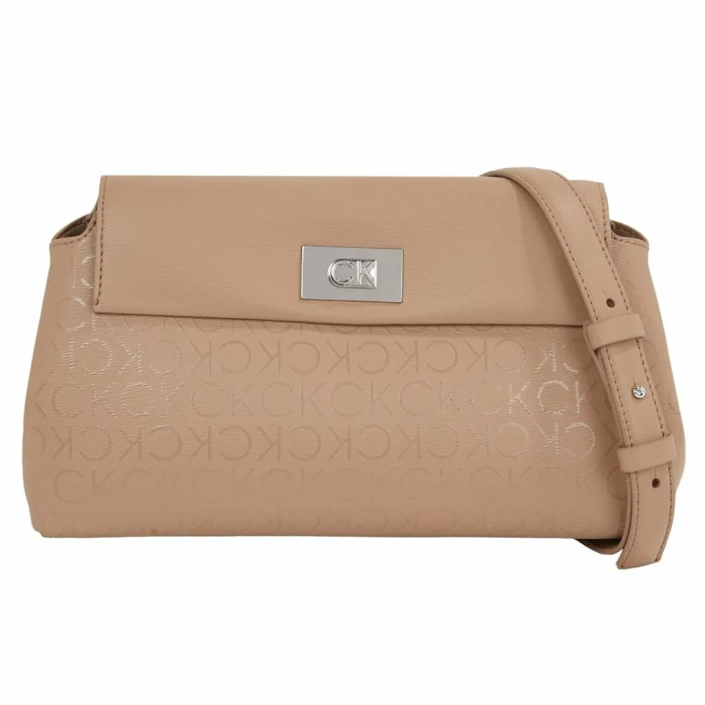 Calvin Klein Henkeltaschen|Schultertaschen<CK Push Schultertasche 28 cm chanterelle epi mono