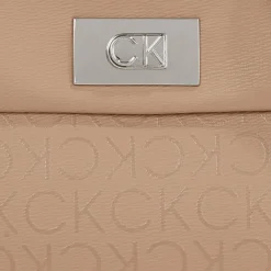 Calvin Klein Henkeltaschen|Schultertaschen<CK Push Schultertasche 28 cm chanterelle epi mono