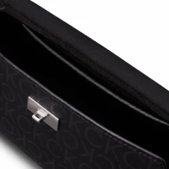 Outlet Calvin Klein CK Push Umhängetasche 22 cm ck black epi mono