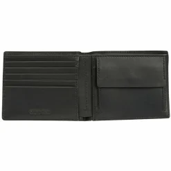 Calvin Klein Herrengeldbörsen Querformat<CK Refined Geldbörse RFID Schutz Leder 11.5 cm black