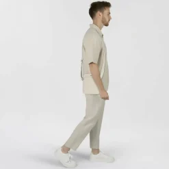 Clearance Calvin Klein CK Refined Mini Bag Umhängetasche 17 cm beige