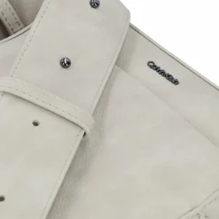 Clearance Calvin Klein CK Refined Mini Bag Umhängetasche 17 cm beige