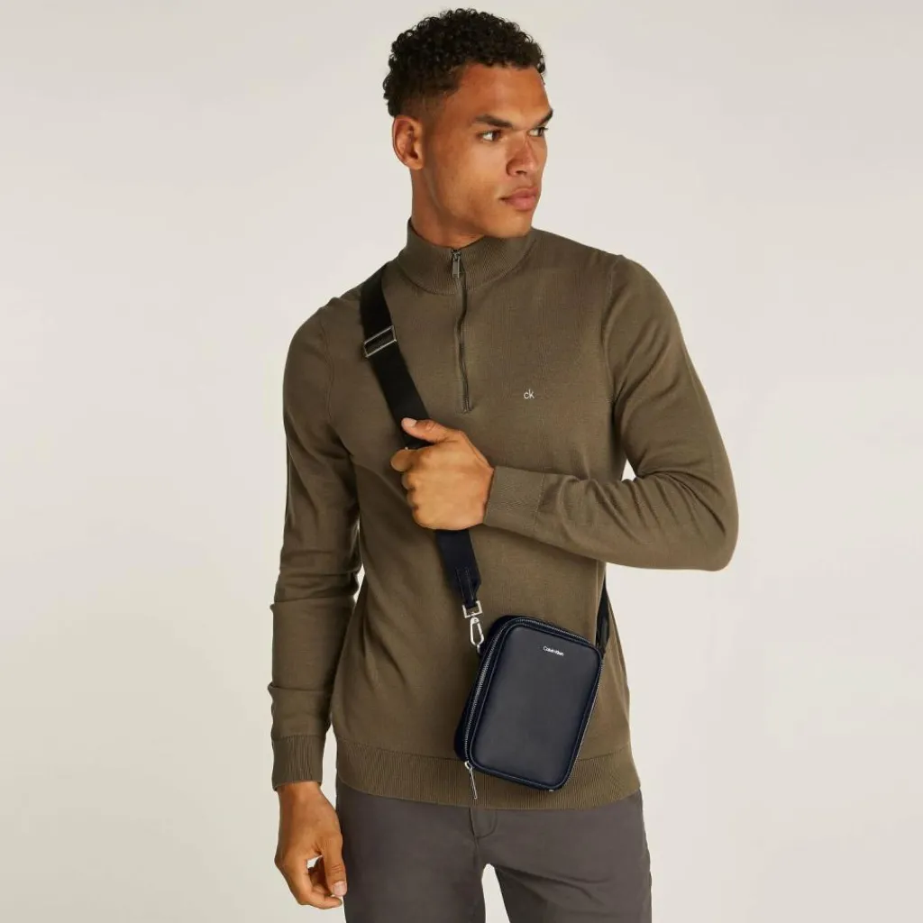 Sale Calvin Klein CK Sleek Umhängetasche 13 cm black