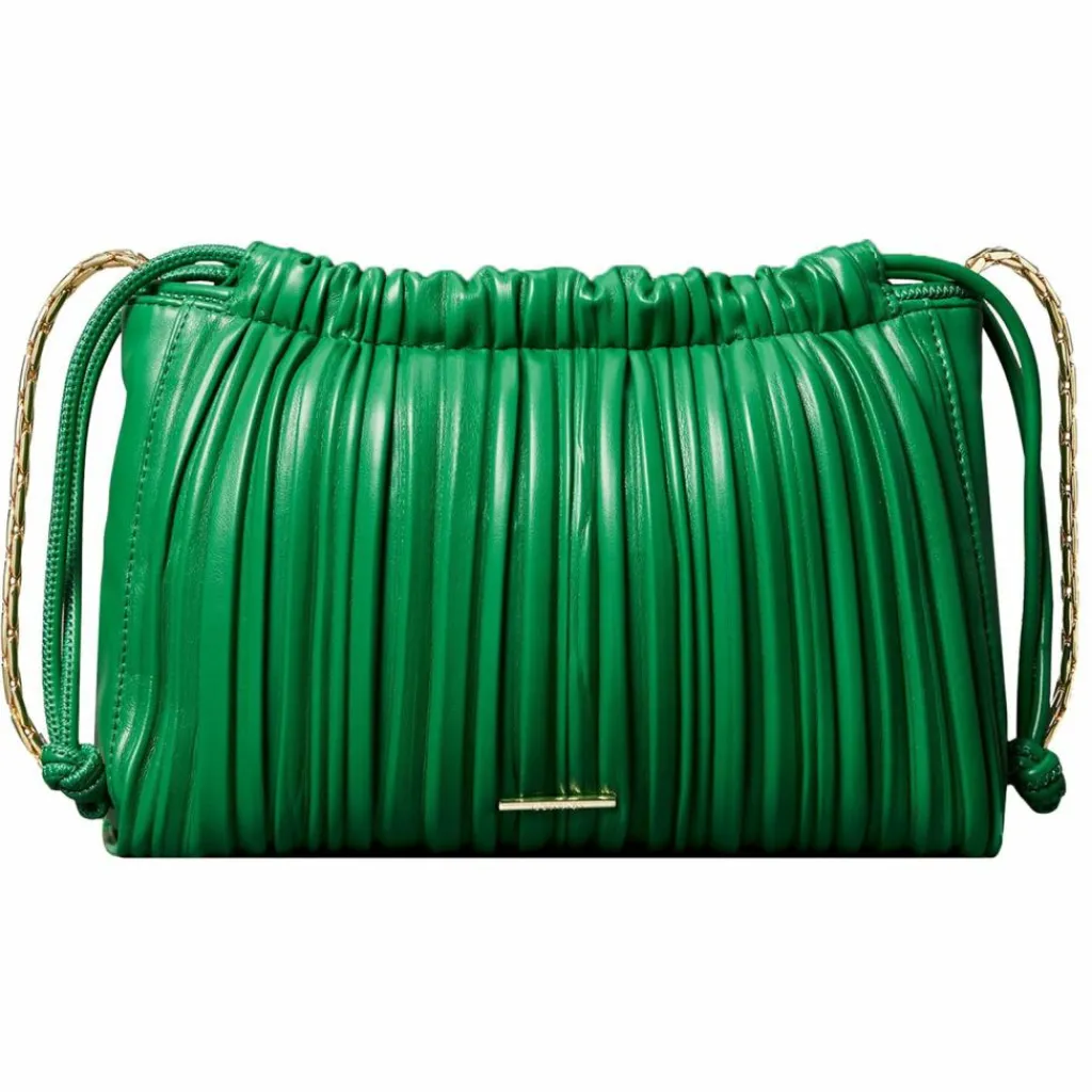 New Calvin Klein Drawstring Umhängetasche 27 cm emerald chip