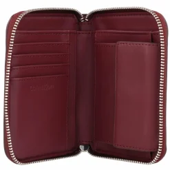 Hot Calvin Klein Embossed Geldbörse 12.5 cm oxblood