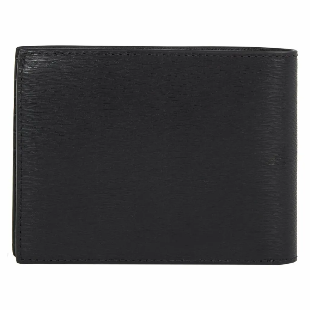 Calvin Klein Herrengeldbörsen Querformat<Epi Geldbörse Leder 12.5 cm black