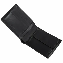 Calvin Klein Herrengeldbörsen Querformat<Epi Geldbörse Leder 12.5 cm black