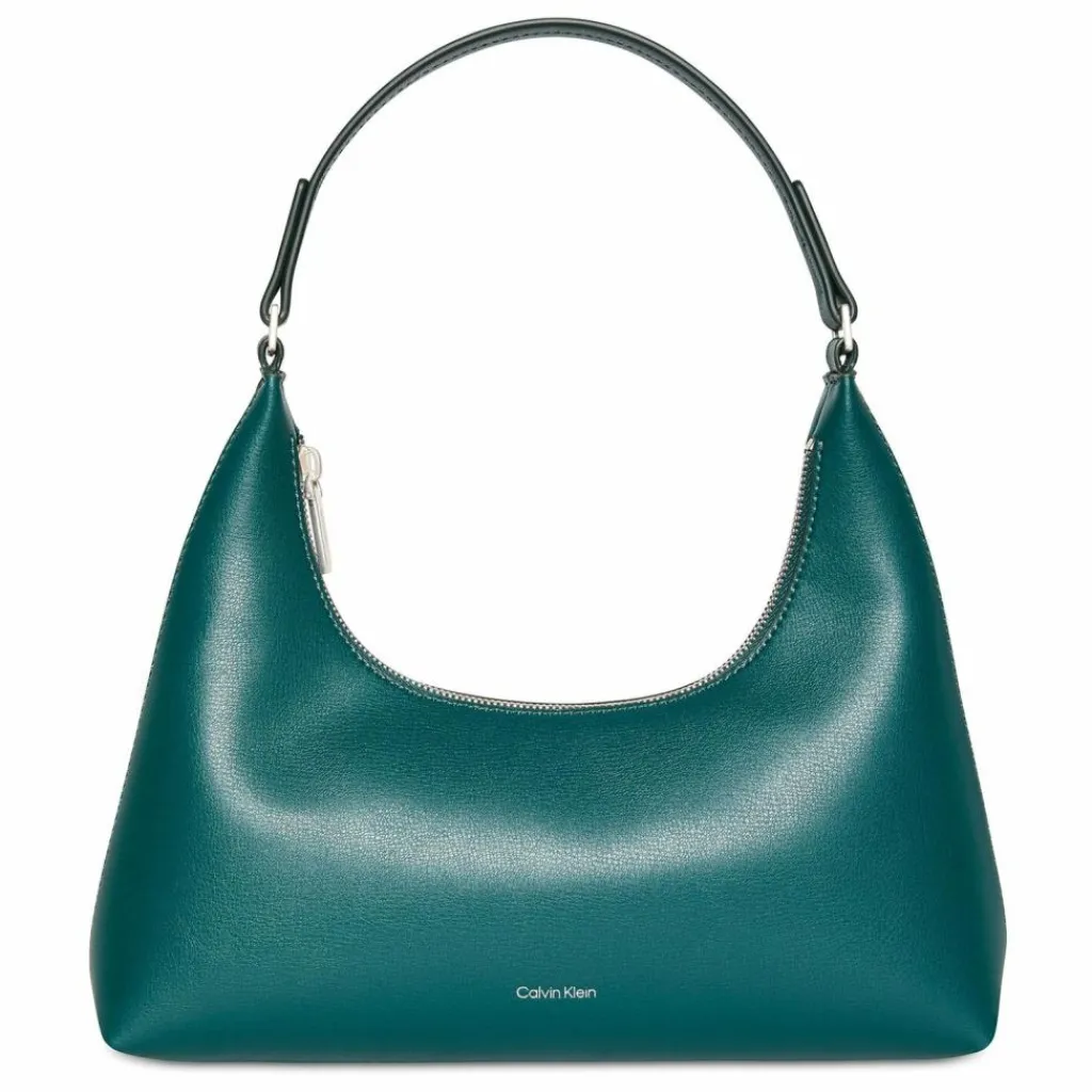 Hot Calvin Klein Foil Schultertasche 29 cm green