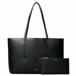 Hot Calvin Klein Foil Shopper Tasche 44 cm black