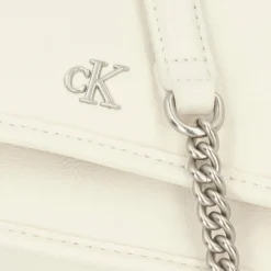 Calvin Klein Jeans Mini Bags|Umhängetaschen<Chain Mini Bag Umhängetasche 18 cm beige