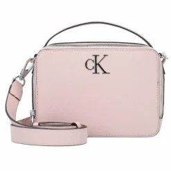 Sale Calvin Klein Jeans Minimal Monogram Handtasche 19 cm pale conch