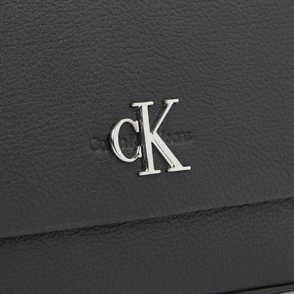 Calvin Klein Jeans Schultertaschen<Minimal Monogram Schultertasche 25 cm black