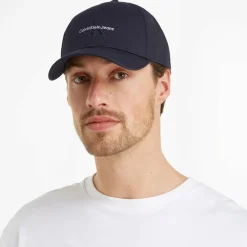 Calvin Klein Jeans Mono Logo Embro Baseball Cap 27 cm