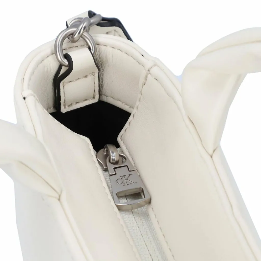 Discount Calvin Klein Jeans Quilted Handtasche 25 cm papyrus