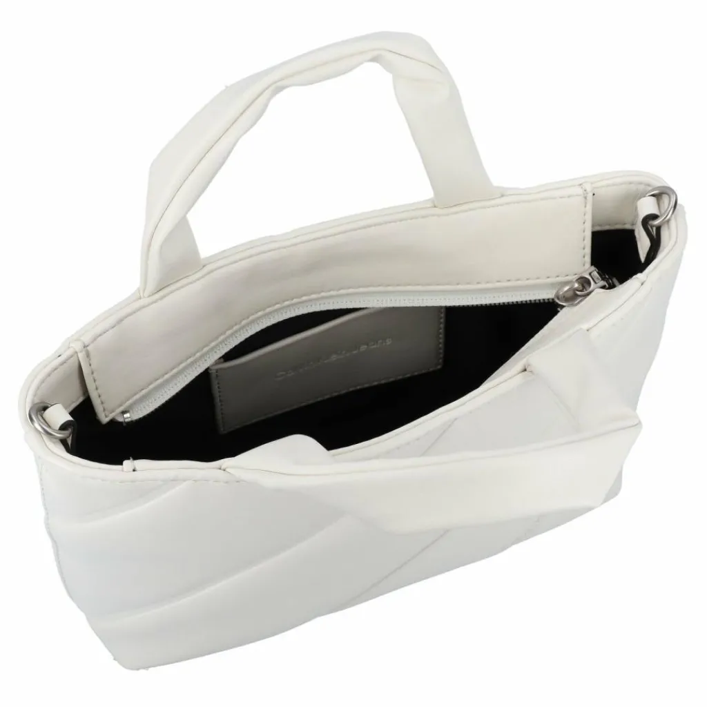 Discount Calvin Klein Jeans Quilted Handtasche 25 cm papyrus