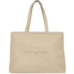 Calvin Klein Jeans Shopper|Schultertaschen<Sculpted Shopper Tasche 41 cm grey