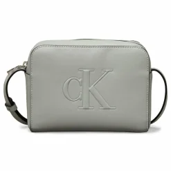 Discount Calvin Klein Jeans Sculpted Deboss Umhängetasche 20 cm slate gray