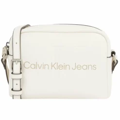 Calvin Klein Jeans Umhängetaschen|Mini Bags<Sculpted Mini Bag Umhängetasche 18 cm white