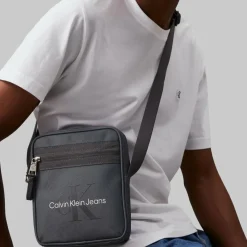 Outlet Calvin Klein Jeans Sport Essentials Umhängetasche 21 cm endless grey