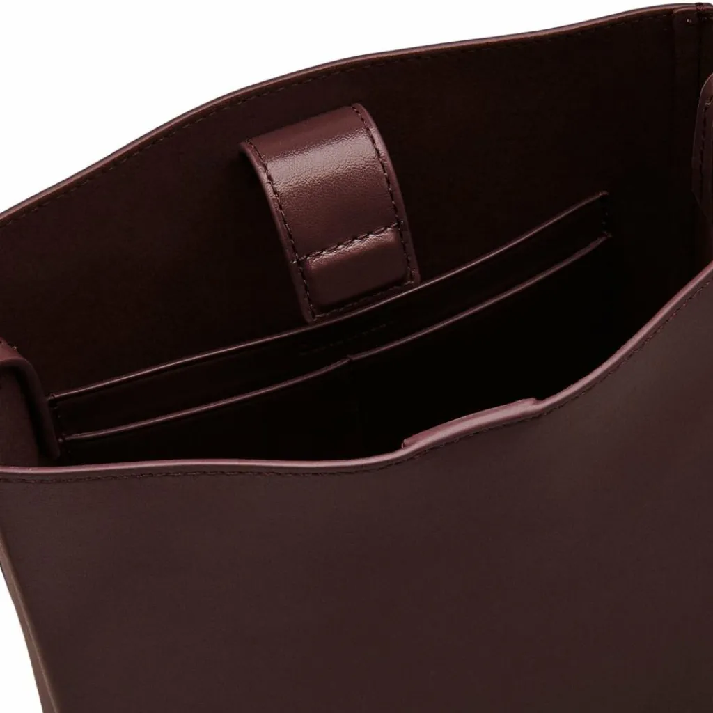 Discount Calvin Klein Line Ns Umhängetasche Leder 20 cm raisin