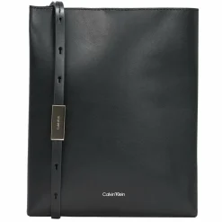 Hot Calvin Klein Line Umhängetasche Leder 24.5 cm black